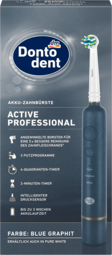 Professional Zahnbürste St White/Graphit 1 Active Blue, Elektrische Pure