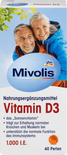 g Vitamin D3, St., Perlen 60 13,3