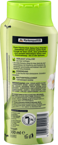 Shampoo Pure Frische, 300 ml