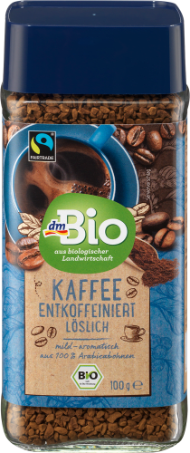 Kaffee Entkoffeiniert löslich, 100 g