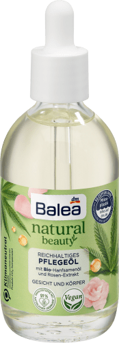 Balea Natural Beauty Pflegeöl Bio, 100 ml