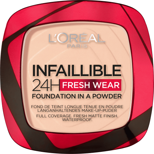 Foundation Puder Infaillible 24H Fresh Wear 180 Rose Sand, 9 g