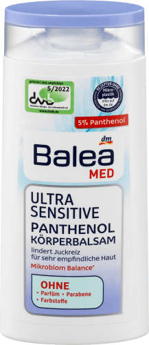 Ultra Sensitive ml Körperpflege 250 Panthenol, Balsam