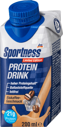 Proteindrink Eiskaffee Geschmack, trinkfertig, 200 ml | Protein Shakes & Pulver