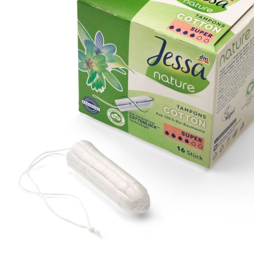 16 Tampons St nature, Cotton Super