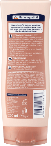 Balea Soft-Öl Balsam, 200 ml