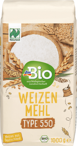 Weizenmehl, Type 550, 1000 g | Mehl & Grieß