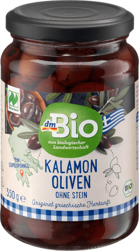 Oliven ohne Stein, 180 g Kalamon