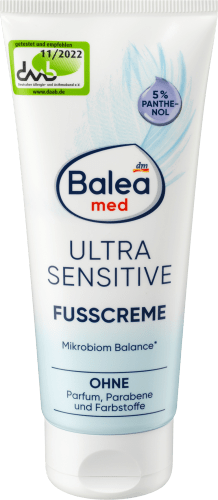 Fußcreme Ultra Sensitive, 100 ml