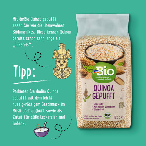 Quinoa, 125 g gepufft,