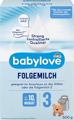 Folgemilch 3 ab dem 10. Monat, 500 g | Babymilch