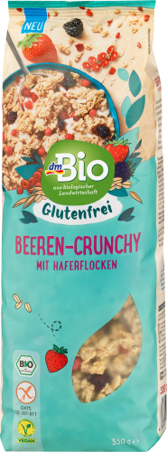 Hafer Beeren Crunchy, 350 g | Müsli & Granola