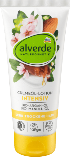 Körperlotion Cremeöl mit Bio-Arganöl & Bio-Mandel, 200 ml