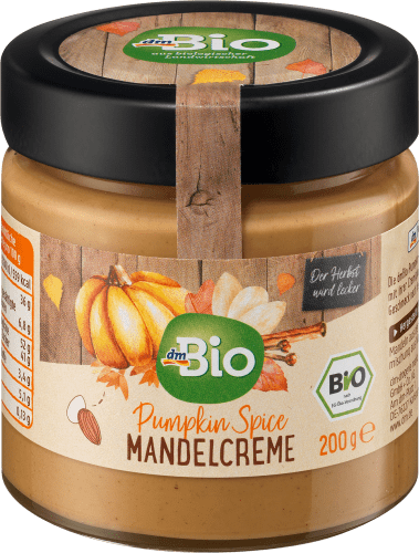 Pumpkin Spice Mandelcreme, 200 g | Nuss- & Schokocreme