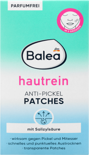 Anti-Pickel Patches Hautrein, 36 St