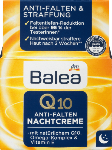 Nachtcreme ml 50 Anti-Falten, Q10