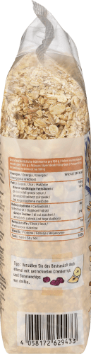 Müsli, Basis ohne 600 Rosinen, g