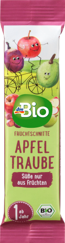 Fruchtriegel Apfel-Traube ab 1 Jahr, 25 g