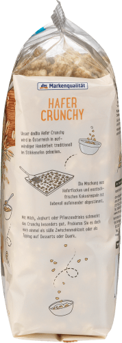 Crunchy, Knuspermüsli Hafer 500 g