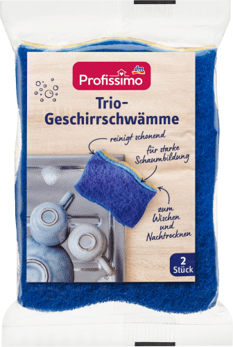 Trio-Geschirrschwämme, 2 St