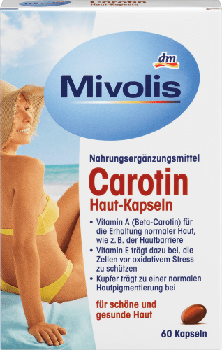Carotin Haut-Kapseln 60 g 16,2 St
