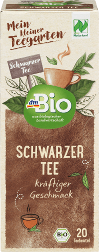Tee g Schwarzer x Naturland, (20 1,75 g), 35