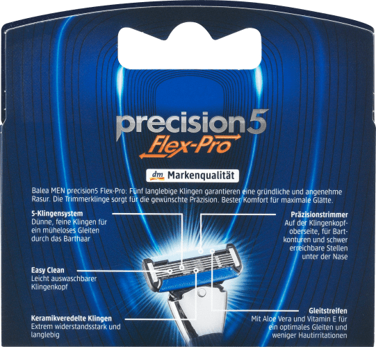 Rasierklingen, Precision5 Flex-Pro, St 4