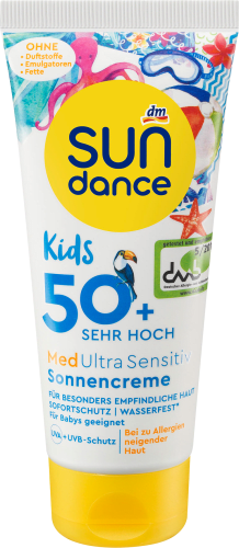 Sonnencreme Kids, MED ultra sensitiv, LSF 50+, 100 ml