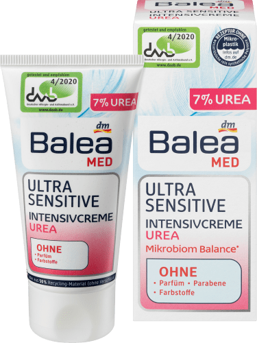 Gesichtscreme Ultra Sensitive mit Urea (7%), 50 ml