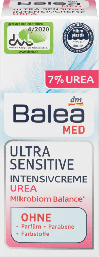 Ultra Sensitive 50 mit Gesichtscreme (7%), ml Urea