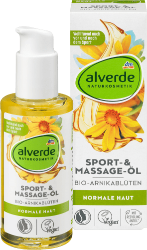 Sport- & Massage-Öl Bio-Arnikablüten, 100 ml