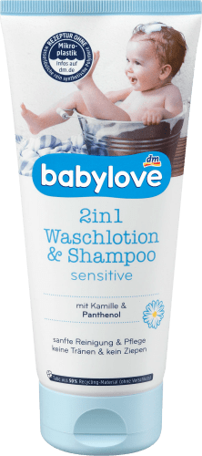 2in1 Waschlotion & Shampoo sensitive, 200 ml