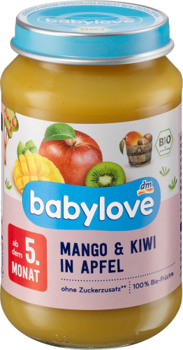 dem ab Früchte 5. Mango 190 Monat, Apfel & g Kiwi in