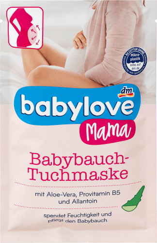 Babybauch Tuchmaske, 1 St
