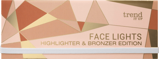 Highlighter & Bronzer Palette Face Edition 010, 7,5 g