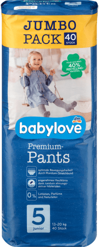 Pants Premium Gr. 5, Junior, 13-20 kg, Jumbo Pack, 40 St