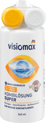 Kontaktlinsen-Pflegemittel ml Behälter, Kombilösung 360 Super mit