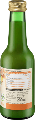 Ingwer Saft, 200 ml