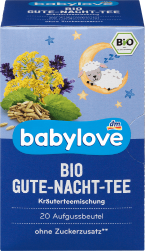 Babytee Gute-Nacht Kräutermischung 35 g Beutel), (20
