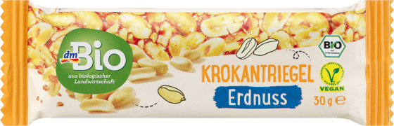 Erdnuss, Krokantriegel, 30 g