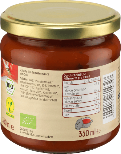 Tomatensoße, Arrabbiata, 350 ml