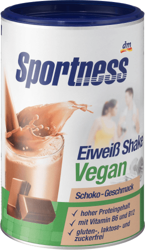 Pulver Shake Schoko-Geschmack, g vegan, 300 Eiweiß
