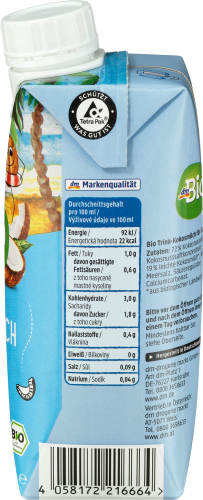 Trink Kokosmilch ab ml 330 1 Jahr, Pur