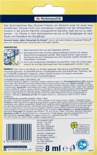 St Spülmaschinen-Deo Zitronen-Frische, 1