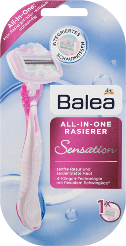 Rasierer, All-in-One Sensation, 1 St 4-Klingen
