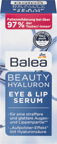 & Lip Beauty Eye Serum, 15 Hyaluron ml
