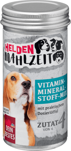 125 g Nahrungsergänzung Hund Vitamin-Mineralstoff-Mix, Heldenmahlzeit,