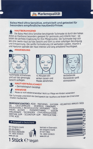 Tuchmaske Ultra Sensitive, 1 St