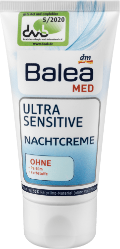 Ultra ml Sensitive, Nachtcreme 50