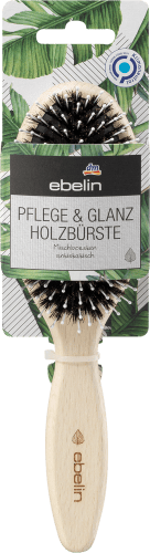 nature Pflege & oval, St Glanz 1 Holzbürste